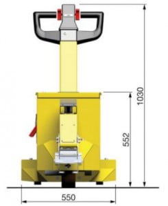 עגלה חשמלית להעברת כלובים - Master Tug RCM3-240 3 עגלה חשמלית להעברת כלובים - Master Tug RCM3-240 3