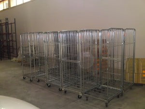 עגלות כלוב עומס מקסימלי 500 ק"ג - Roll Container C100 1 עגלות כלוב עומס מקסימלי 500 ק"ג - Roll Container C100 1