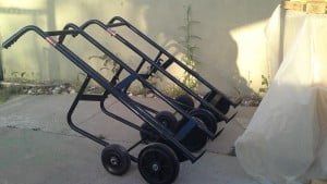 עגלות לשינוע חביות גדולות וקטנות G117 2