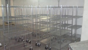 עגלות רשת ציפוי כרום ניקל - T100