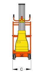 DR111 מתקן להרמה כולל סל 3