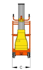 DR111 מתקן להרמה כולל סל 3