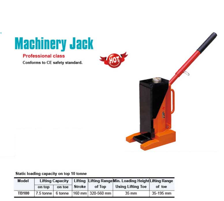 ג'ק הרמה דגם-TB100 ג'ק הרמה דגם-TB100