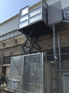 הספקת במת הרמה למשאות לגובה 7 מטר 6