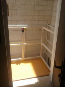 התקנת במה לנכים בירושלים 3