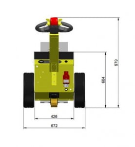 מכשיר לדחיפה ומשיכה של משאות כבדים - Master Pusher Range למשקל של 40000 קג 19