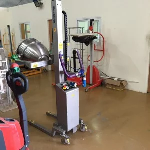 מלגזון נירוסטה כולל סיר להרמה והיפוך 4