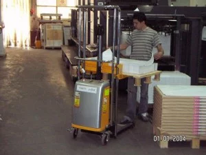 מלגזון פלטה חשמלי 400 קג 1500 - E100 1