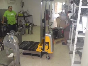 מלגזון פלטה חשמלי 400 קג 1500 - E100 3