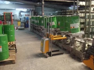 מלגזון פלטה חשמלי 400 קג 1500 - E100 4