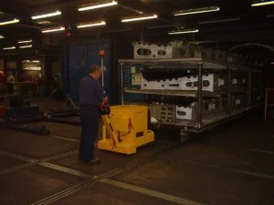 עגלה חשמלית לדחיפה ומשיכה דגם MP50-004 קג Master Tug Range 2