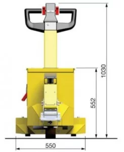עגלה חשמלית להעברת כלובים - Master Tug RCM3-240 3