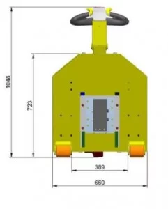 עגלה חשמלית, מכשיר משיכה דגם -MH3-400-Master Handler 6