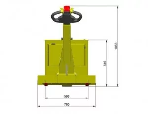 עגלות חשמליות Master Tug Range דגם MT20800 2