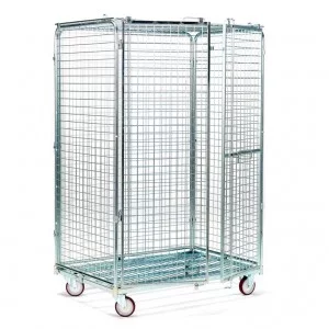 עגלות כלוב רשת מאובטח גדול Security trolley