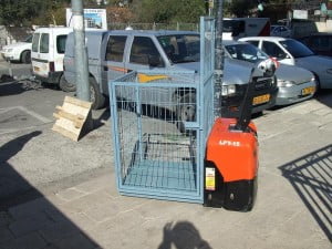 עגלות משטחים חשמליות מוביל אדם R100 5