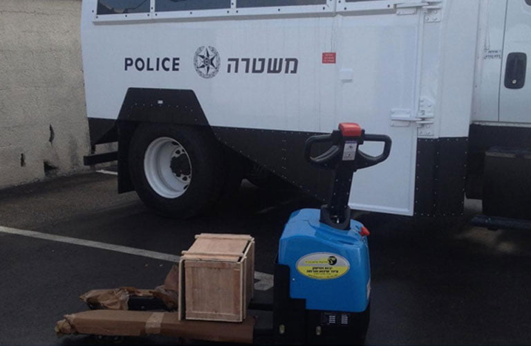 הספקת עגלה חשמלית משטרת ישראל