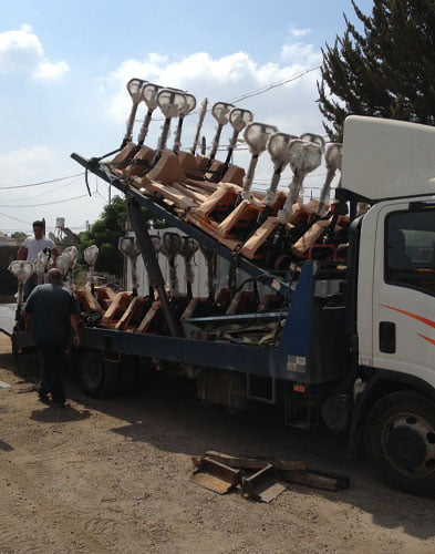 הספקת עגלות משטחים משרד הביטחון,