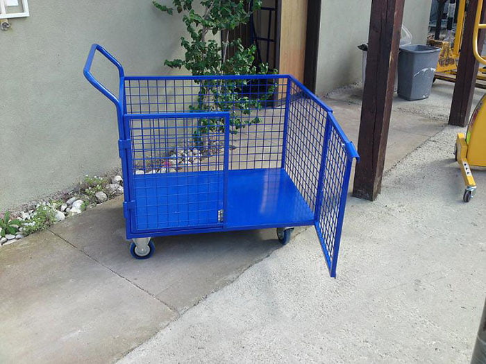 עגלת רשת כולל דלת רשת לפי דרישה