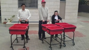 הספקת עגלות 2 מכלים למוסד DE-116 2