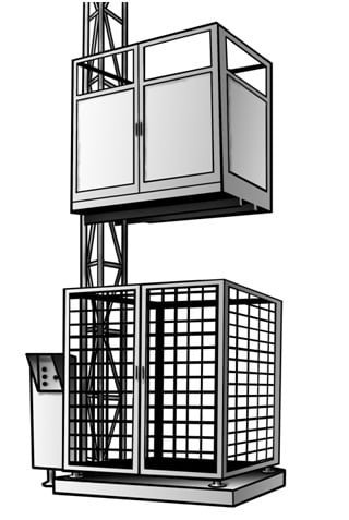 מפרט מעלית משא מפרט מעלית משא