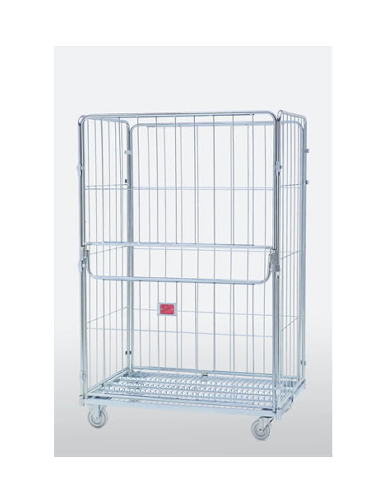 עגלות כלוב רשת דלת קורסת C Roll Container עגלות כלוב רשת דלת קורסת C Roll Container