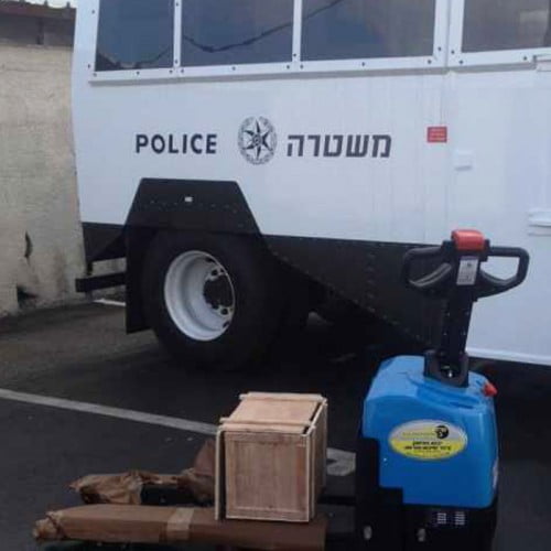 הספקת עגלה חשמלית משטרת ישראל