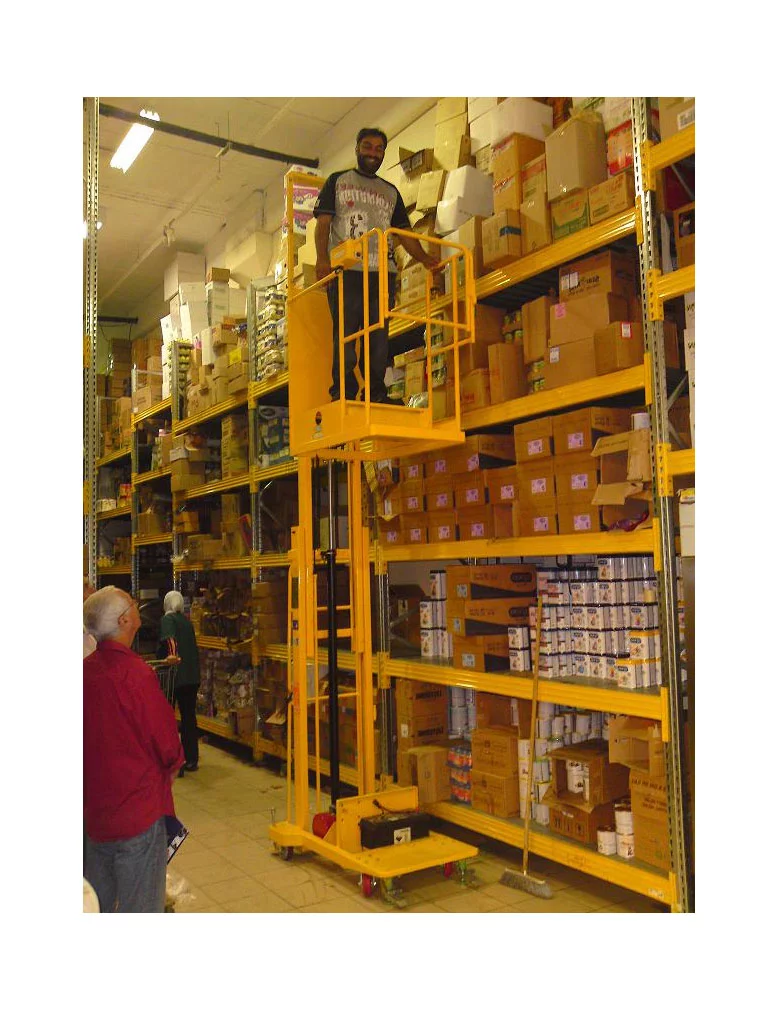 מאספת הזמנות הספקה למחסני מזון