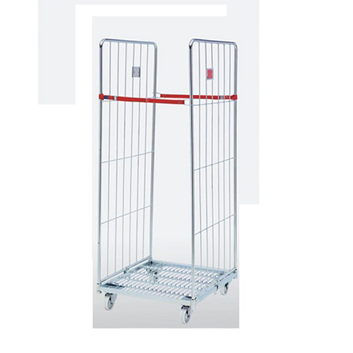 עגלת כלוב רשת 2 צדדים כולל רצועת קשירה/קושרות C108