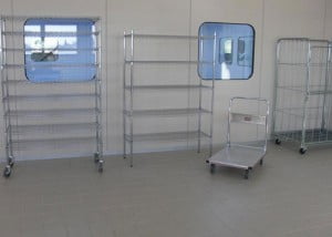 הספקת כלובים ומדפי רשת לחדרים נקים