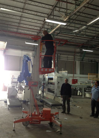 מתקן הרמה דלתות פנדור 3 - הספקת מתקן הרמה דלתות פנדור