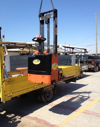 אדם הולך יד שניה T 12 1 - מלגזון אדם הולך יד שניה T-12