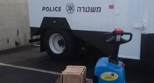 הספקת עגלה חשמלית משטרת ישראל