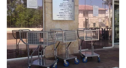 הספקת עגלות דואר לפי בקשה