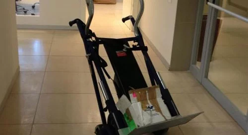 הספקת עגלת מדרגות חשמלית קג,