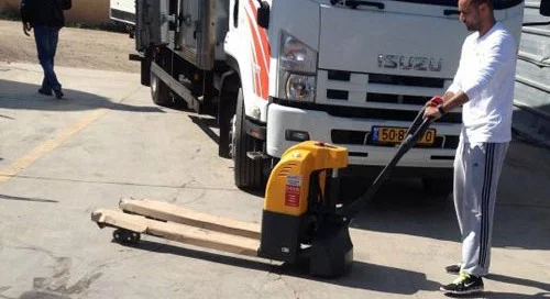 הספקת עגלת משטחים חשמלית קג,