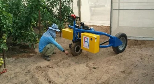 הספקת עגלת משטחים חשמלית לעבודה בקטיף