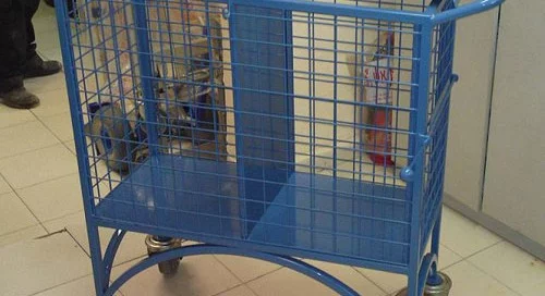 ייצור עגלת לפיבקשת לקוח DE