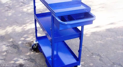ייצור עגלת שרות למוסכים לפי בקשת לקוח DE
