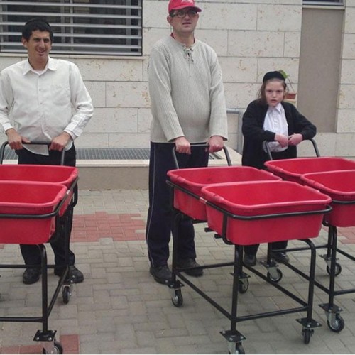 הספקת עגלות 2 מכלים למוסד DE-116