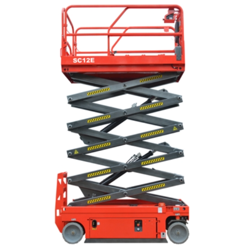 במת הרמה מספריים חשמלית 12 מטר דגם NOBLELIFT SC12E 2 במת הרמה מספריים חשמלית 12 מטר דגם NOBLELIFT SC12E