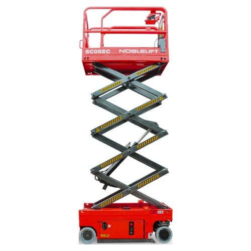 במת הרמה מספריים חשמלית 8 מטר דגם NOBLELIFT SC08EC